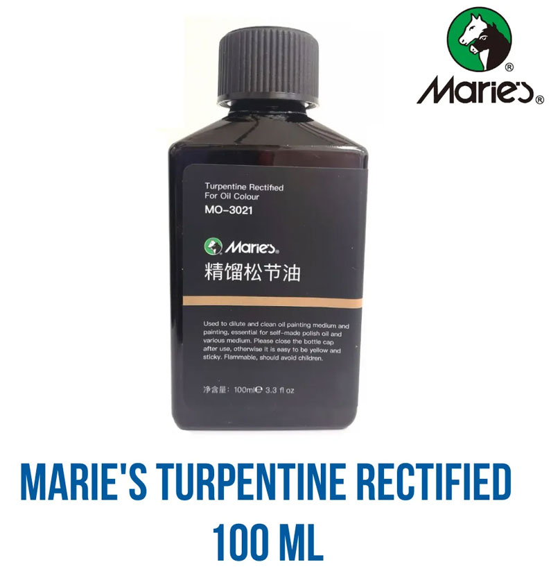 Maries oil painting medium linseed oi thinner turpentine oil painting  material toning 100ml